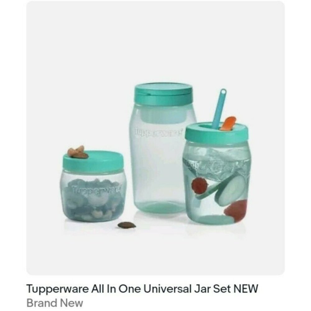 COPY - Tupperware All In One Universal Jar Set NEW